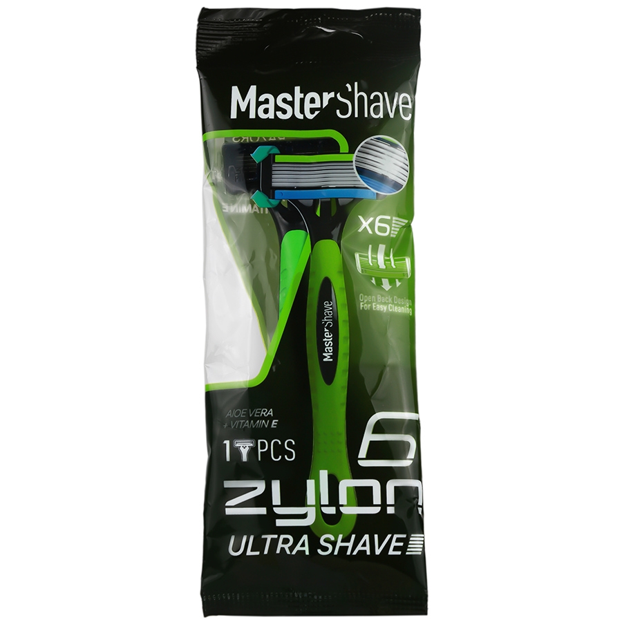خود تراش 6 تیغ مسترشیو مدل Zylon Ultra Shave