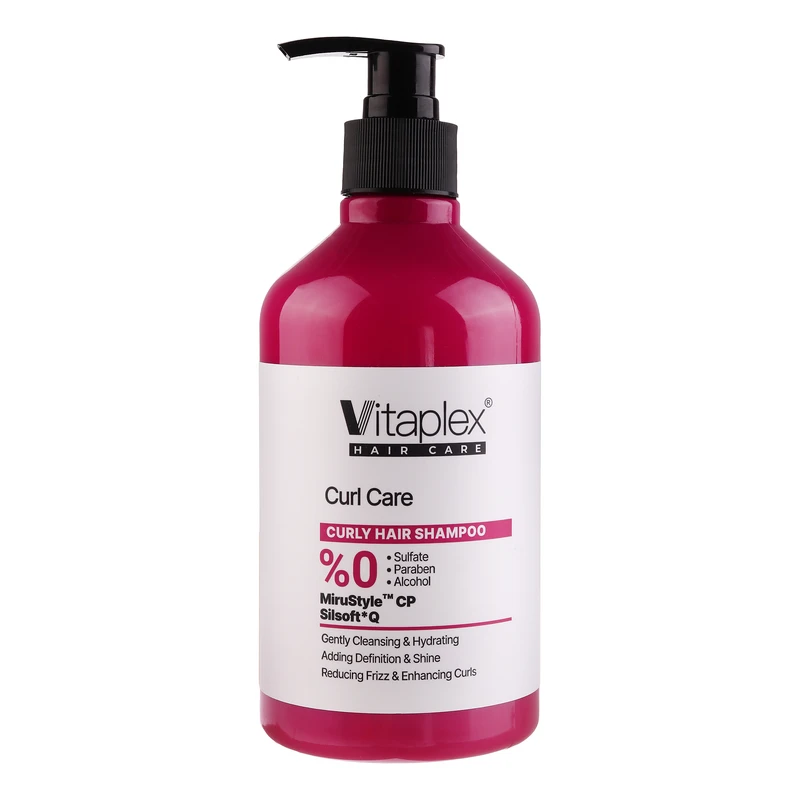 شامپو موهای فر ویتاپلکس مدل Care Curl