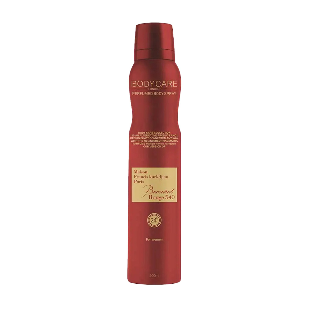 اسپری بدن عطری بادی کر باکارات رژ 540